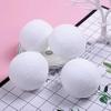 dPois Christmas Realistic Looking Fake Snowballs Soft Artificial Snow Ball Set for Creating A Winter Wonderland 60pcs Mesh Bag One Size view 3