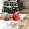 dPois Christmas Realistic Looking Fake Snowballs Soft Artificial Snow Ball Set for Creating A Winter Wonderland 60pcs Mesh Bag One Size view 4