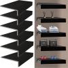 41x12in 5pcs Closet Wires Shelf Cover Moisture-Resistant Pantry & Closet Liners, No-Tool Installation Removable and Easy Clean High-end Black view 1