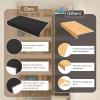 41x12in 5pcs Closet Wires Shelf Cover Moisture-Resistant Pantry & Closet Liners, No-Tool Installation Removable and Easy Clean High-end Black view 3
