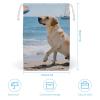 BWQMNT Drawstring Storage Bag Sports Cinch Sack Dor Play Frisbee Gym String Bags for Travel Swimming Beach view 2