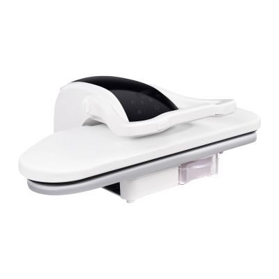 Intelligent Steam Press,Digital Steam Press with Multiple Fabric Settings,Steam Iron Press with Touch Screen,Suitable For Ironing Clothes,Sheets (WHITE 26inch)