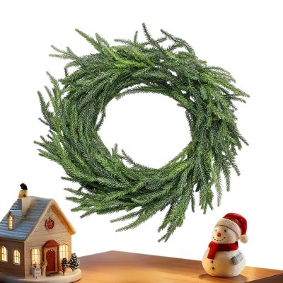 Artificial Christmas Garland 180cm Decorative Greenery Wreath Faux Pine Garland,for Mantle Fireplace Front Door Tabletop Porch Patio Entrance Living Room Tree