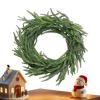 Artificial Christmas Garland 180cm Decorative Greenery Wreath Faux Pine Garland,for Mantle Fireplace Front Door Tabletop Porch Patio Entrance Living Room Tree view 1