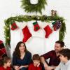 Artificial Christmas Garland 180cm Decorative Greenery Wreath Faux Pine Garland,for Mantle Fireplace Front Door Tabletop Porch Patio Entrance Living Room Tree view 2