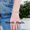 AICase Golden Beadeds Born to Be Glowin KPop Bracelets Set, K-Pop Stuff Toys Huntrix Merch Gifts Outfits Fashion Accessories Fans Merchandise Friendship Jewelry Birthday Party Easter Basket Stuffers view 3