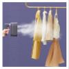 Mini Travel Steamer, Foldable Handheld Garment Steamer Portable Travel Iron Machine Digital Display Clothes For Home And Trip Use,Portable Garment(White) view 2