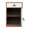 4-Drawer Metal Filing Cabinet with Lock, Vertical Office Organizer for A4/Legal/Letter Documents, Space-Saving Storage Solution, Stylish White Finish, 85x40x39cm view 3