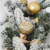 1.8m/5.9ft Artificial Christmas Mantel Wreath,Winter Evergreen Christmas Tree Wreath,Suitable for Tables,Windows,Stairs,Mantels,Holidays,Indoor/Outdoor Use(Garland 2,No Light) view 3