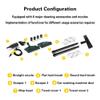 Multi-purpose High Temp Steam Continuous Cleaner, 40s Fast Heat-up With 6 Accessories, For Home/car/ac/range Hood/hotel, Heated Carpet Extractor For Appliances & Auto Detailing Yellow view 2