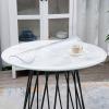 12 Inch Table Cover Protector,Round Clear Table Protector pad 1.5mm 23 36 50 60 72 in Transparent Round Tablecloth for Dining Room,Clear Chair Mat for Hard Floor(Transparent,Diameter 65") view 1