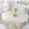 12 Inch Table Cover Protector,Round Clear Table Protector pad 1.5mm 23 36 50 60 72 in Transparent Round Tablecloth for Dining Room,Clear Chair Mat for Hard Floor(Transparent,Diameter 65") view 4