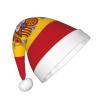 BLWSLC Spanish flag Children's Christmas hats printed party hats suitable for Christmas parties family gathering decorations view 2