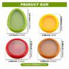 1pc/4pc Fruit And Vegetable Fresh-keeping Box, Food Storage Container Set, Portable, Stackable And Leak Proof, Keeping(4pc-1set) view 4
