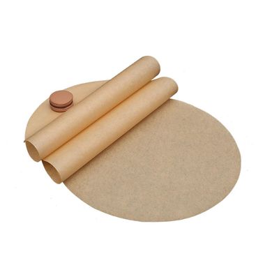 150 Pcs 14 Inches Unbleached Parchment Paper Round High Heat, Non-stick Pre-cut Circles Baking Sheets for Grilling, Air Frying, Steaming, Bread Making and Cookie of Baking
