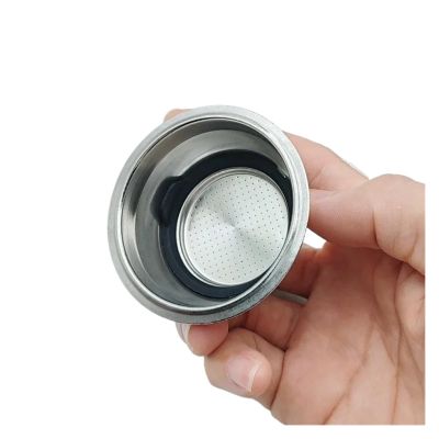 51mm Coffee Machine Accessories Removable Filter Basket Stainless Steel Filter Basket,Compatible For Delonghi, EC331/EC680/EC685/ECP31.21(1 cup basket)