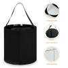 YHNNH Perfume Bottle Halloween Tote Treat Bags Trick Or Treat Cute Buckets Reusable Candy Bag 7.9"x8.3" for Halloween Party Favors Supplies Gifts Basket view 4
