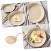 LALAFINA Maifan Stone Nonstick Frying Pan Thick Aluminum Skillet with Comfortable Handle Multi-purpose Steak and Breakfast Cooking Pan for Home and Restaurant Use view 4