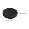 Cabilock 2pcs Black Elastic Round Stool Cover Stretchy Chair Protector Slipcover for Home Office Hotel Use Dustproof Scratch Resistant view 2