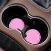 2 PCS Car Cup Holder Coaster for Nissan Qashqai J10 J11 J12 2009-2021, Rubber Universal Non Slip Spill Waterproof Embedded in Ornaments Interior Accessories,C/Pink view 3