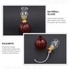 Halloween Glass Kerosene Lamp for Indoor Use, Red Retro Tabletop view 3