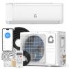 18,000 BTU Air Conditioner & Heater Pump, Covers Room Up to 1000 Sq. Ft, Enabled WIFI 21 SEER2 230 V Energy Efficient Ductless Air Conditioner, Mini Split AC & Heater Pump w/Inverter view 1