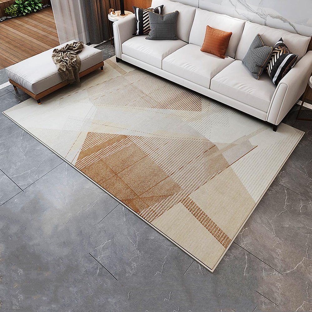 Heated Floor Mats Washable Electric Heated Area Rug Double Layer Electric Carpet, Electric Heating Pads Floor Heater, Under Desk for Foot Warmer(M,78.7x118in)
