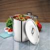 12 Quart Stainless Steel Stock Pot, Silver view 4