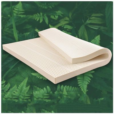 100% Natural Latex Mattress Topper Latex Mattress Topper with Organic Cotton Cover, Medium Firm 1/2/3/4/6 Inch Thick, Maintain Deep Sleep,6in,90x190cm(35x75in)