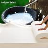 100% Natural Latex Mattress Topper Latex Mattress Topper with Organic Cotton Cover, Medium Firm 1/2/3/4/6 Inch Thick, Maintain Deep Sleep,6in,90x190cm(35x75in) view 4