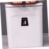 BESPORTBLE Wall Hanging Waste Bin with Lid Space-Saving Rubbish Storage Container for Kitchen Cabinet Door Panel Up to Thick Smooth Surface Household Trash Can view 4