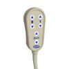 6-Button 3-Function Hand Control Pendant Compatible with Invacare G-Series Full Electric Bed (60108014) view 2