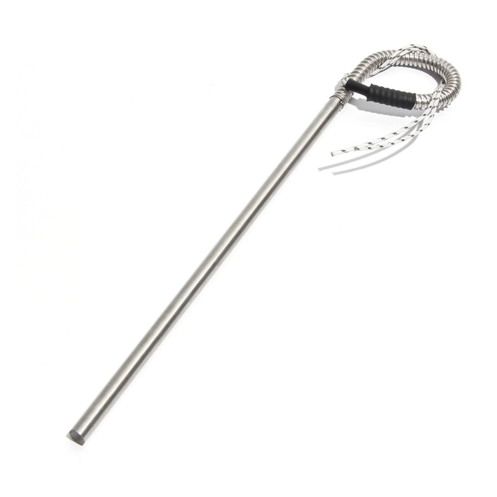 8mm Dia. 110V 220V 380V Cartridge Heater Element Single Head Straight Heating Pipe With Hose 120mm 150mm 200mm Tube Length(120MM 250W,110V)
