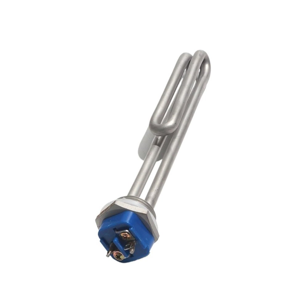 120V 240V Fold Solar Water Heater Pipe DN25 1 Inch BSP Thread Stainless Steel Heating Element 1KW 2KW 2.5KW 3KW 3.5KW(A,3KW 270mmL)