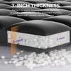 ChiXpace Dual Layer 5 Inch Memory Foam Mattress Topper Queen view 2