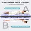ChiXpace Dual Layer 5 Inch Memory Foam Mattress Topper Queen view 4