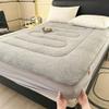 Queen Size Sherpa Mattress Protector - Warm Fitted Sheet with Deep Pocket 12In, Non-Slip Elastic Band, Full Wrap Waterproof Bed Cover for Ultimate Comfort and Protection view 1