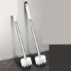 Bathroom Toilet Brush Household Set Bathroom Long Handle Extended Stainless Steel Cleaning Brush view 3