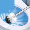 Bathroom Toilet Brush Household Set Bathroom Long Handle Extended Stainless Steel Cleaning Brush view 4
