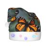 FKGKDF Monarch Butterflies Print Led Christmas Hat Decorations, Unisex Xmas Hat For Holiday Parties Supplies view 2