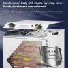 NUHSLF 18 Layers Commercial Drying Fruits Machine Dehydrators Food Dryer Temperature Adjustable Stainless Steel,12thfloor view 4