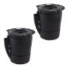 2-Pack Universal Reusable Coffee Filters Refillable Grinds for Keurig My K-Cup 2.0 Home Coffee Maker stability view 1