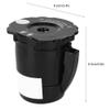 2-Pack Universal Reusable Coffee Filters Refillable Grinds for Keurig My K-Cup 2.0 Home Coffee Maker stability view 2