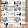 Automatic Iron, Upgraded Touched, Automatic Ironing Machine 3.0, Hands Free Ironing Machine, 8 Minutes Quick Ironed Dry, Adjustable Gentle on All Fabrics for Shirts & Pants view 4