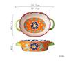 Roast 800ML Ceramic Baking Dishes, Bakeware Sets with Handles, Lasagna Pan for, Cake, Kitchen, Microwave, Dishwasher Safe Pasta view 2