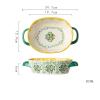 Roast 800ML Ceramic Baking Dishes, Bakeware Sets with Handles, Lasagna Pan for, Cake, Kitchen, Microwave, Dishwasher Safe Pasta view 4