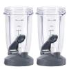 2 Pieces Of Replacement Parts 32OZ Cup With Flip Top Lid,Compatible For Nutribullet 600w/900w Blender Accessories view 1