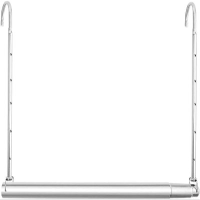 FIXED UP FINDS for Closet Hanging Rod Adjustable Width and Height Space-Saving Clothes Hanging B...