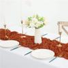 Set of 10 Gauze Wedding Table Runner, Semi-Sheer Cheesecloth for Christmas Dining Party Arches Cake Table Decor(10PCS Purpur) view 4