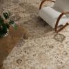 10x12 Area Rugs for Living Room: Bedroom Rug Stain Resistant Non Slip Low Pile Soft Lightweight Carpet for Kitchen Dining Room Nursery Kids Room Farmhouse Home Office view 3